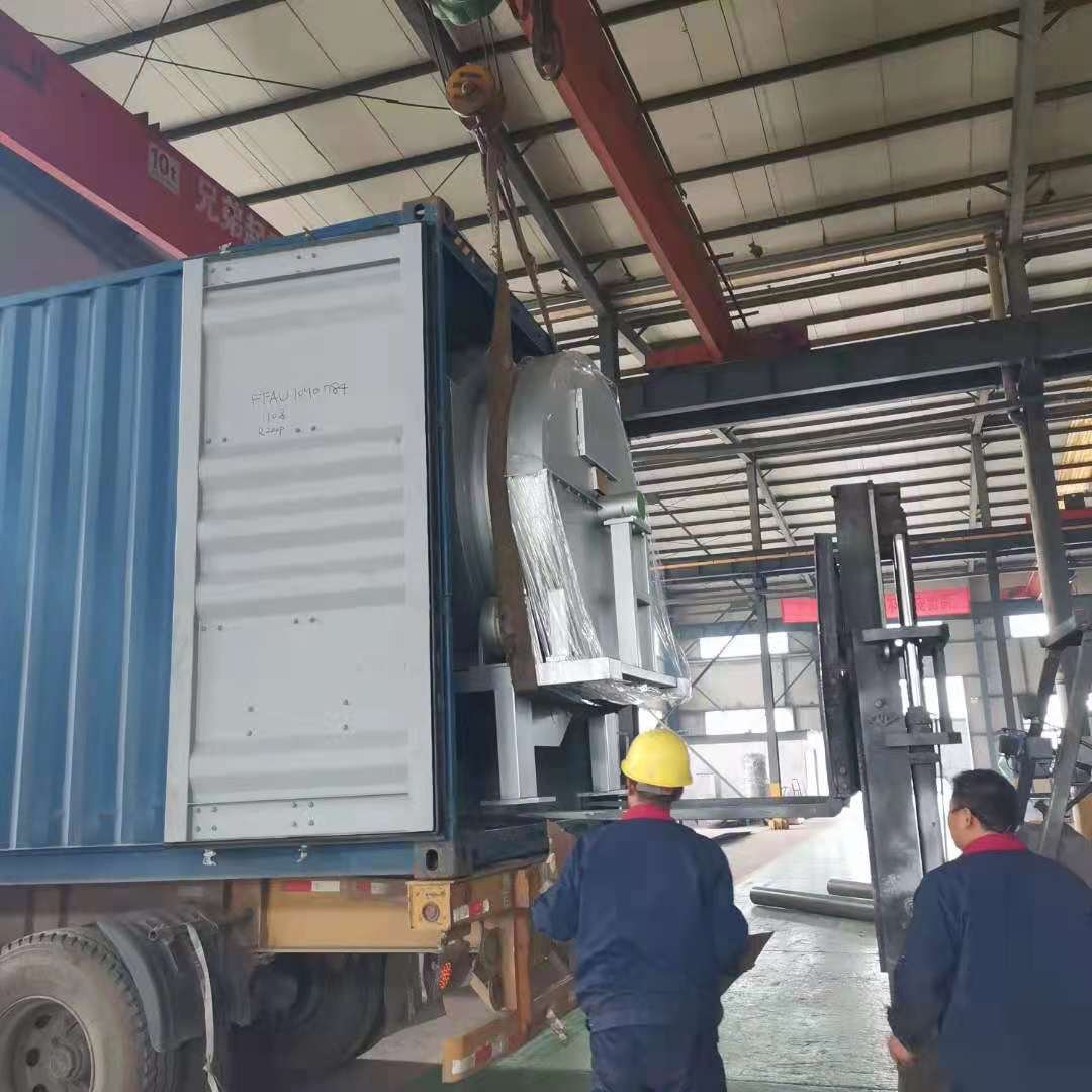 兩套20平方微濾機(jī)出口裝箱