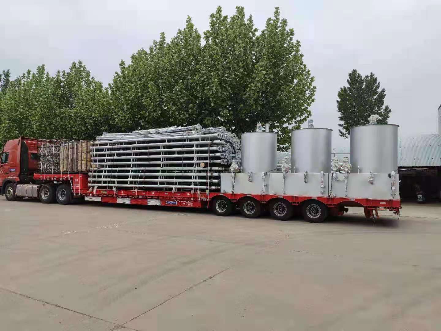 2000立方印染廢水處理項目設(shè)備發(fā)貨